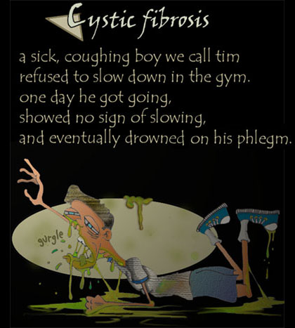 click to learn more about cystic fibrosis
